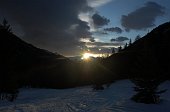 Salita pomeridiana ai Campelli di Schilpario e al Campioncino con discesa al tramonto il 23 febbraio 09  - FOTOGALLERY